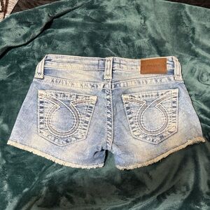 Big Star Light Blue Jean Shorts